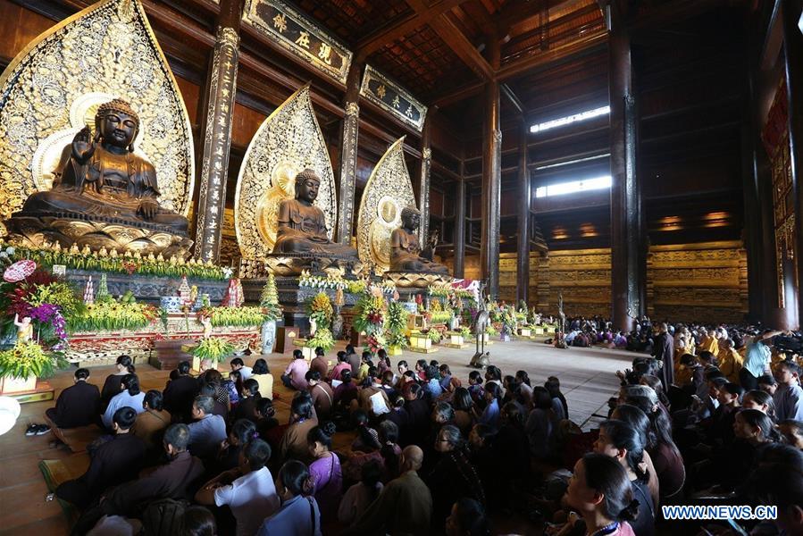 VIETNAM-HA NAM-UN DAY OF VESAK-CEREMONY